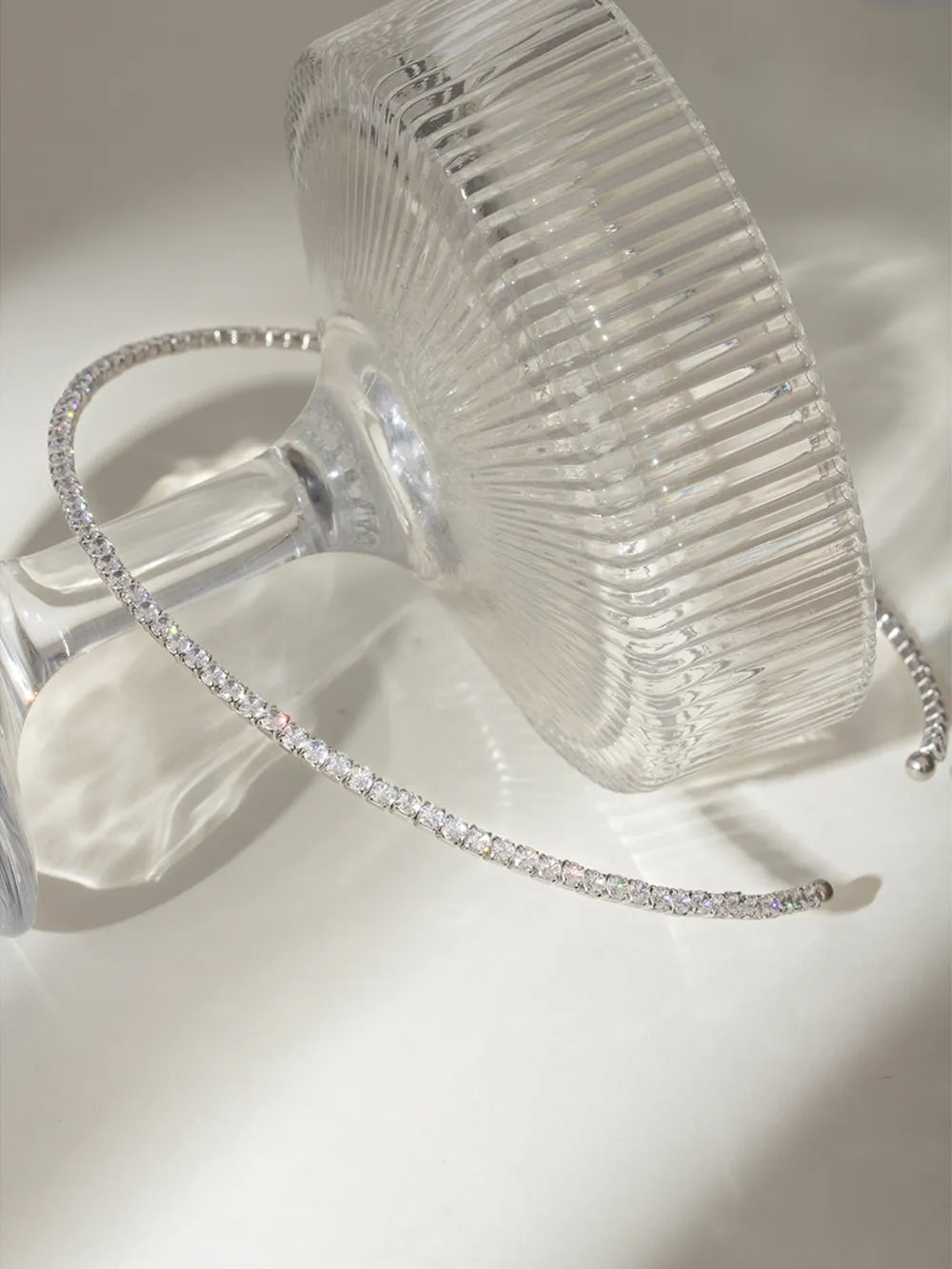 Collier en acier inoxydable incrusté de zircons - Les secrets de Cath