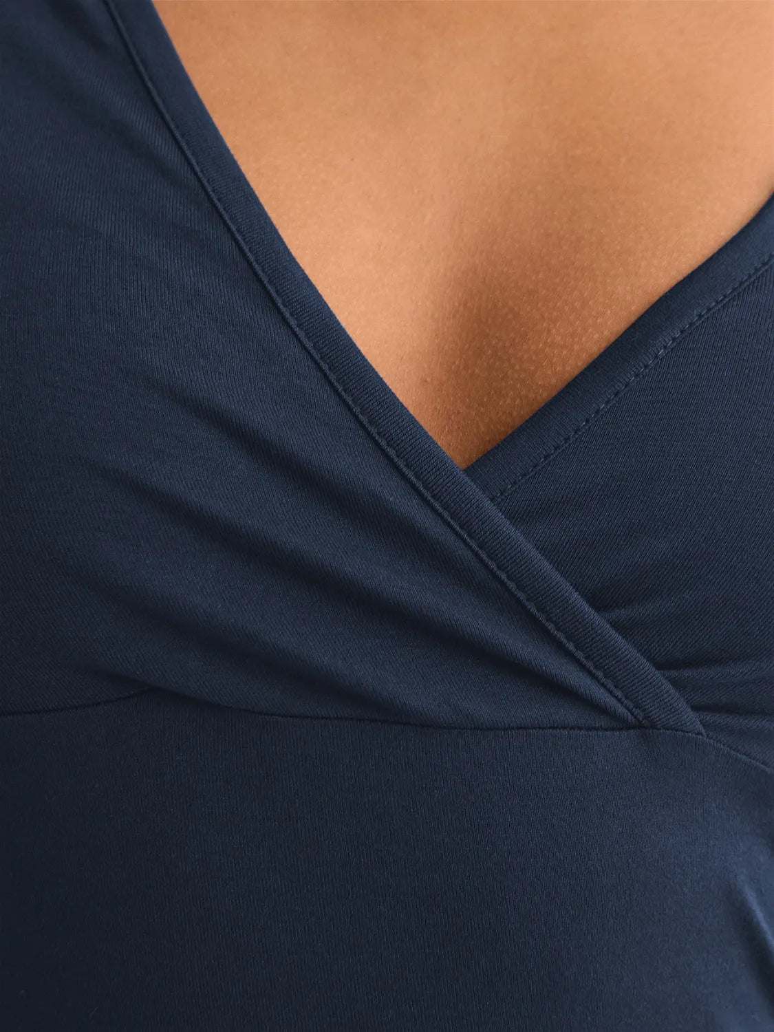 T-shirt à manches courtes avec surplis - Les secrets de Cath