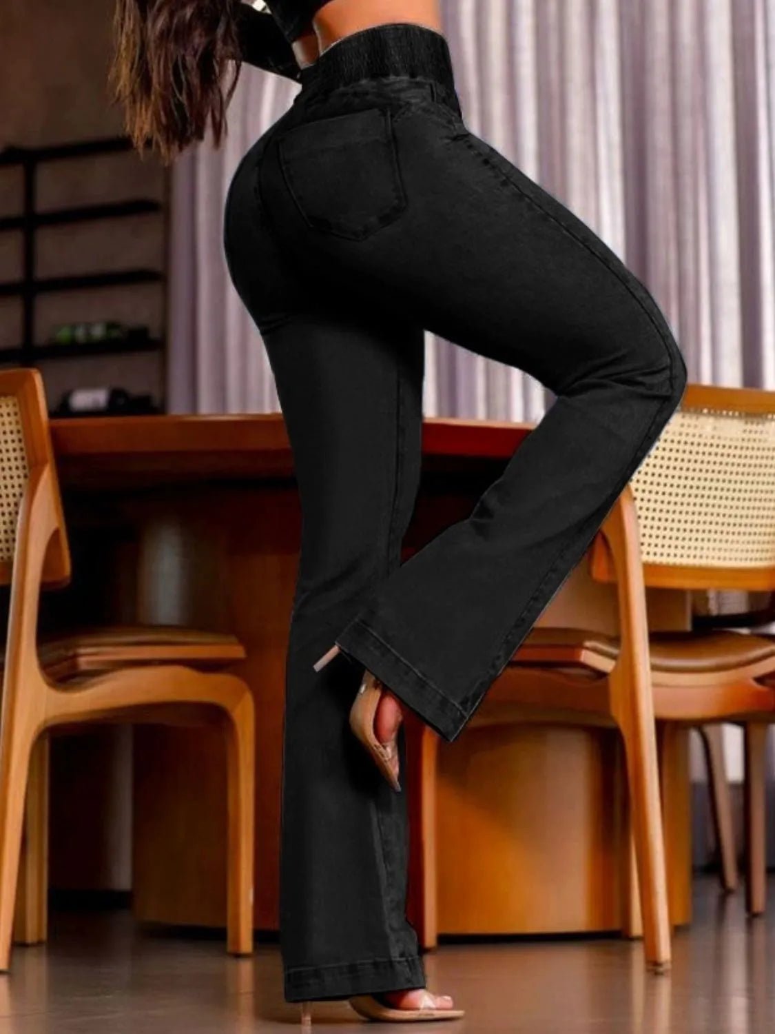 Jean bootcut taille haute - Les secrets de Cath