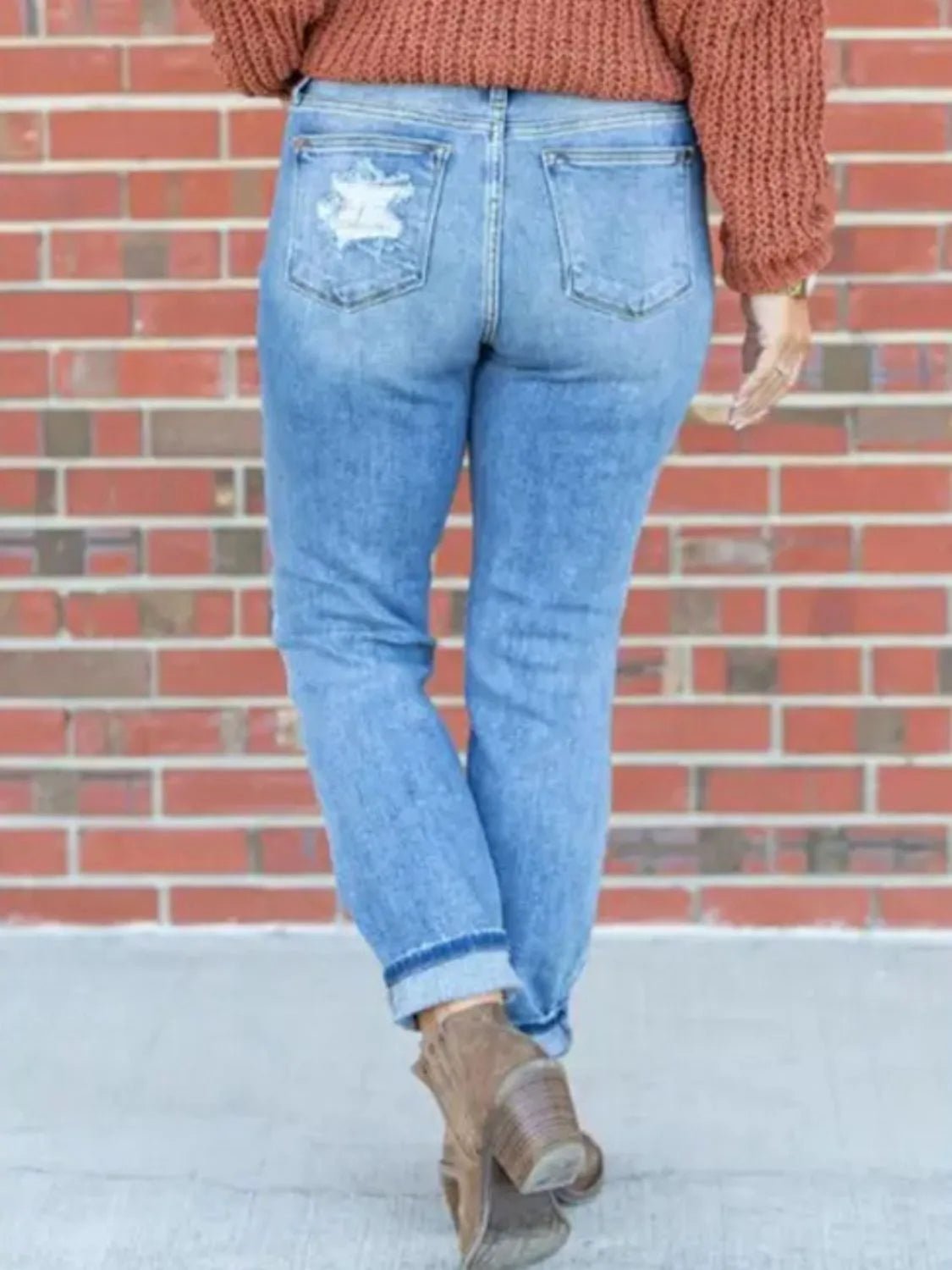 Jean skinny usé - Les secrets de Cath