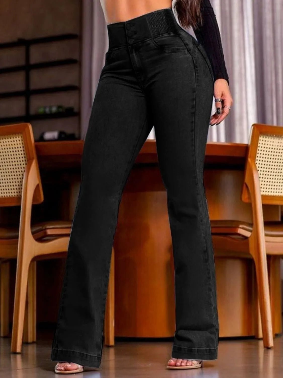 Jean bootcut taille haute - Les secrets de Cath