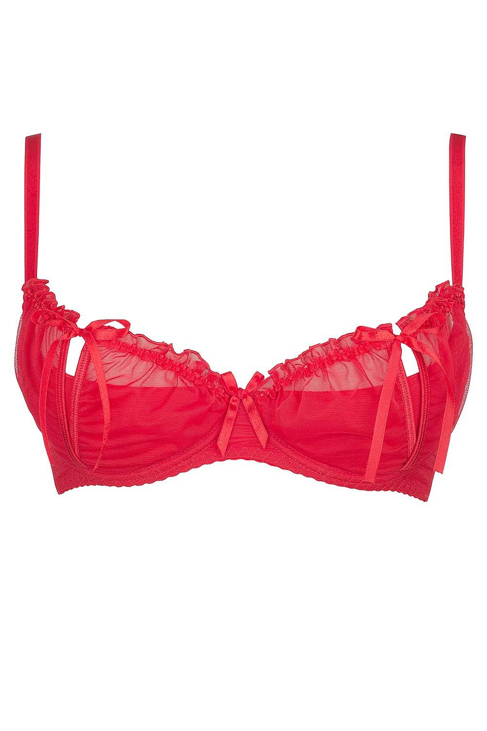Soutien-gorge demi-bonnet Axami - Les secrets de Cath