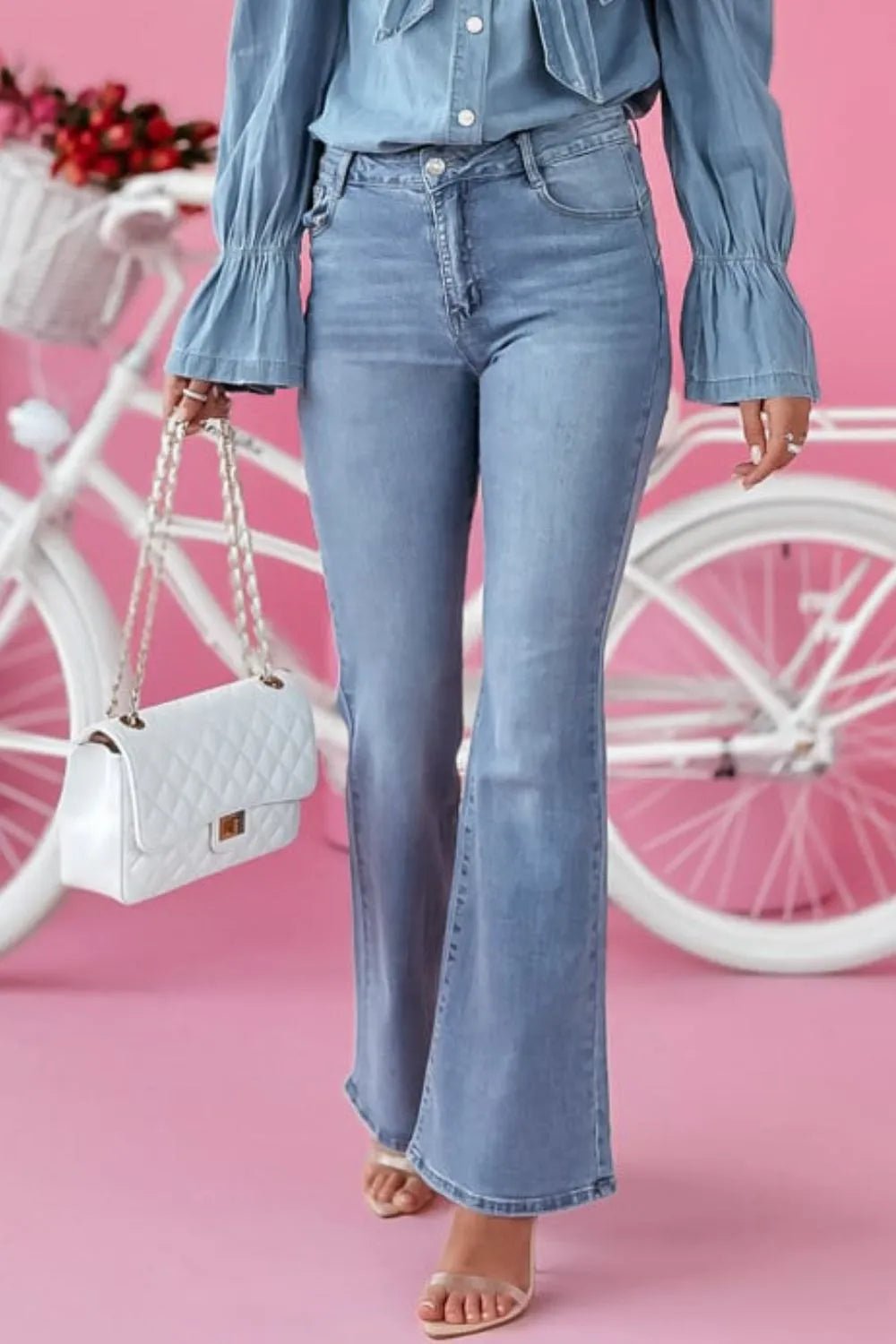 Jean bootcut avec poches - Les secrets de Cath