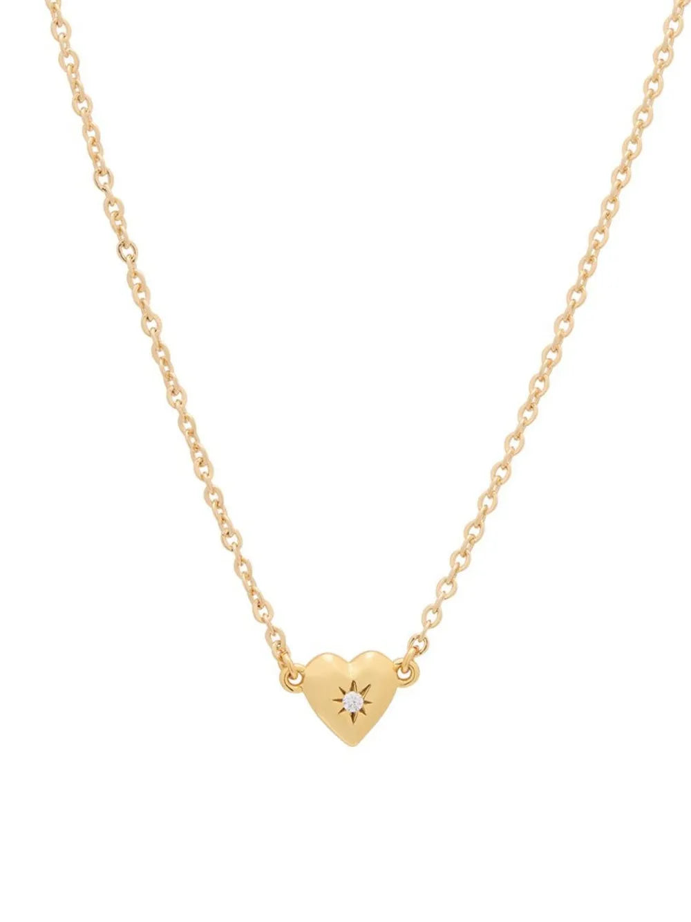 Collier avec pendentif en forme de cœur en zircon - Les secrets de Cath