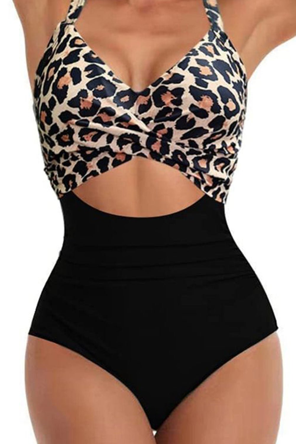 Maillot de bain une pièce à découpes croisées et nouées - Les secrets de Cath