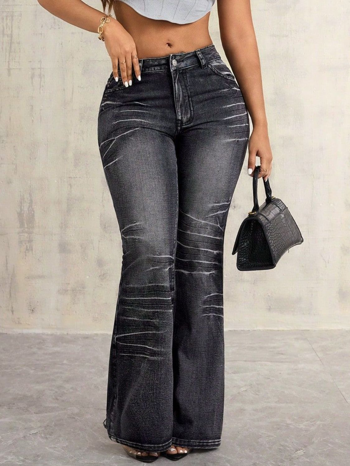 Jean bootcut taille haute - Les secrets de Cath