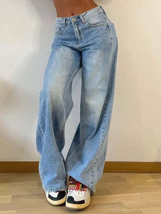 Wide Leg Jeans with Pockets - Les secrets de Cath