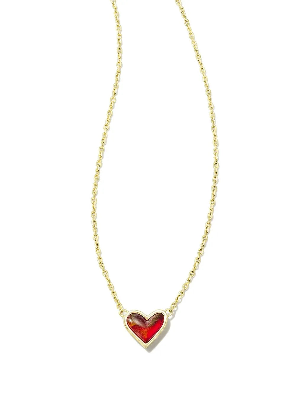 Collier avec pendentif en forme de cœur - Les secrets de Cath