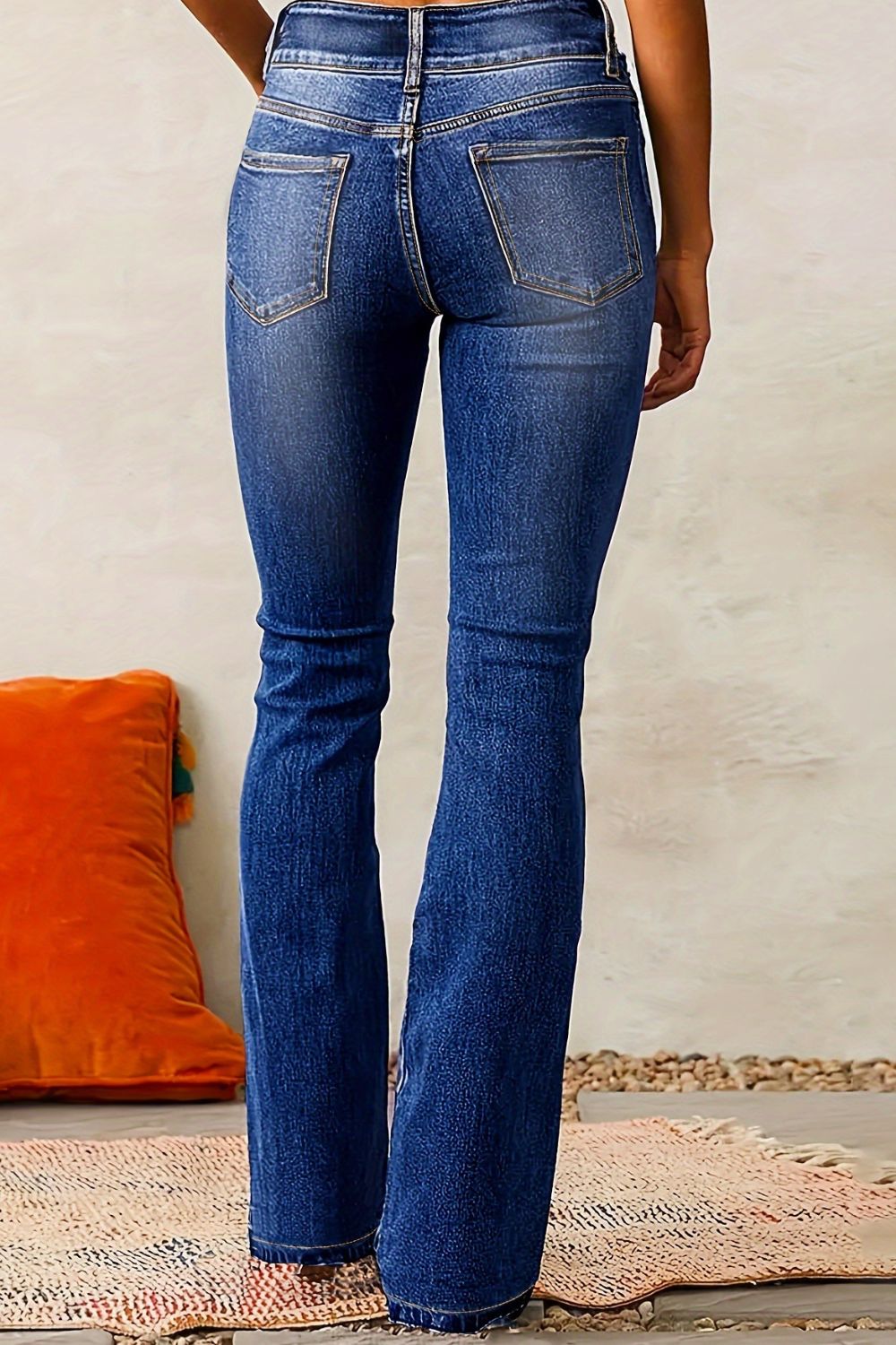 Jean bootcut délavé Cat Whisker - Les secrets de Cath