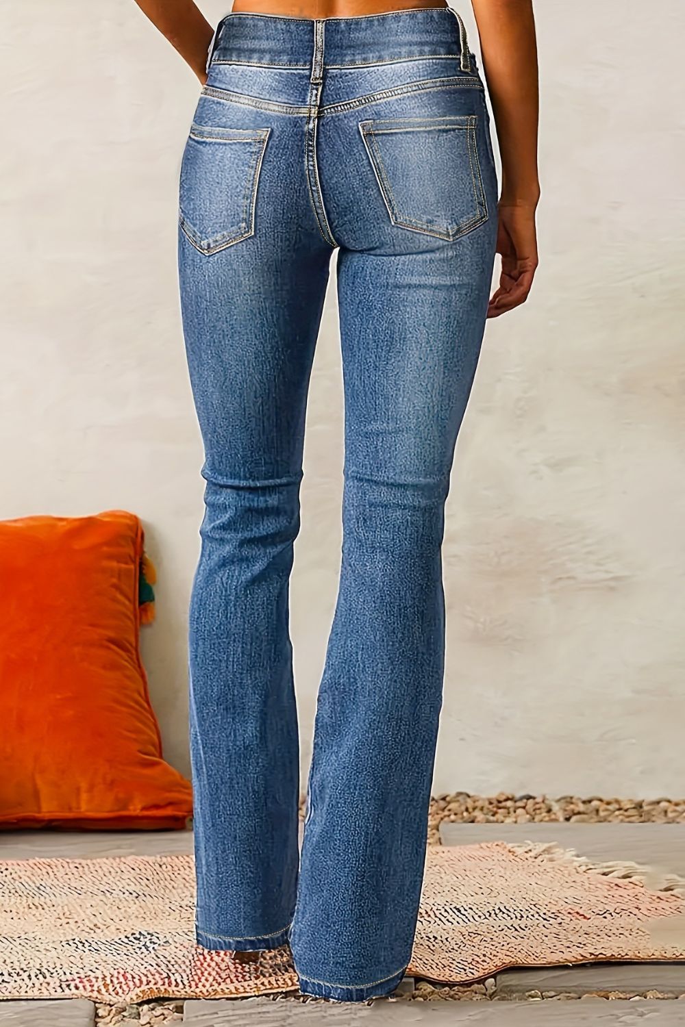 Jean bootcut délavé Cat Whisker - Les secrets de Cath