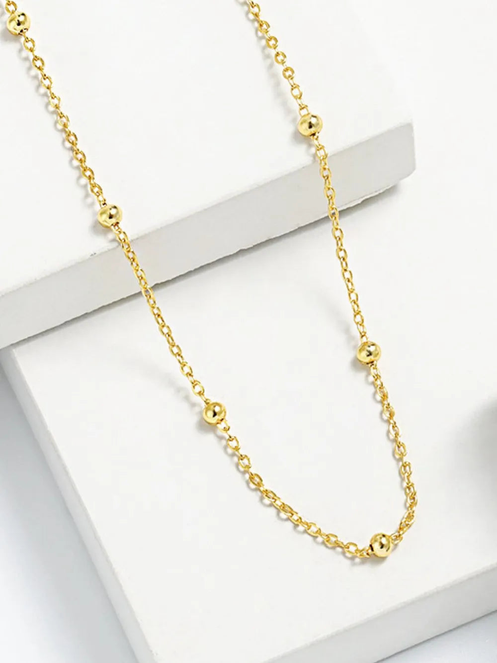 Collier de perles en argent sterling 925 - Les secrets de Cath