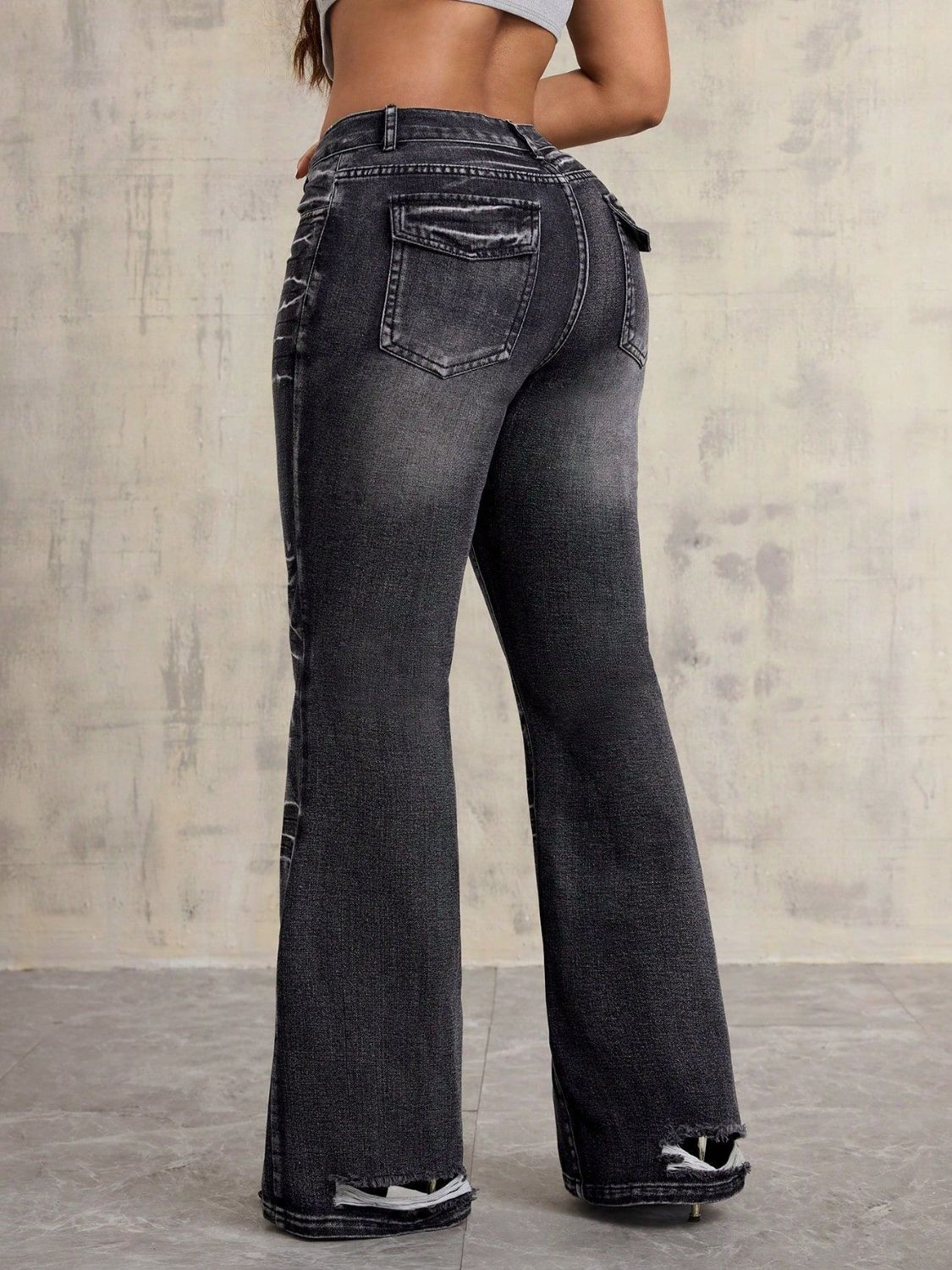 Jean bootcut taille haute - Les secrets de Cath