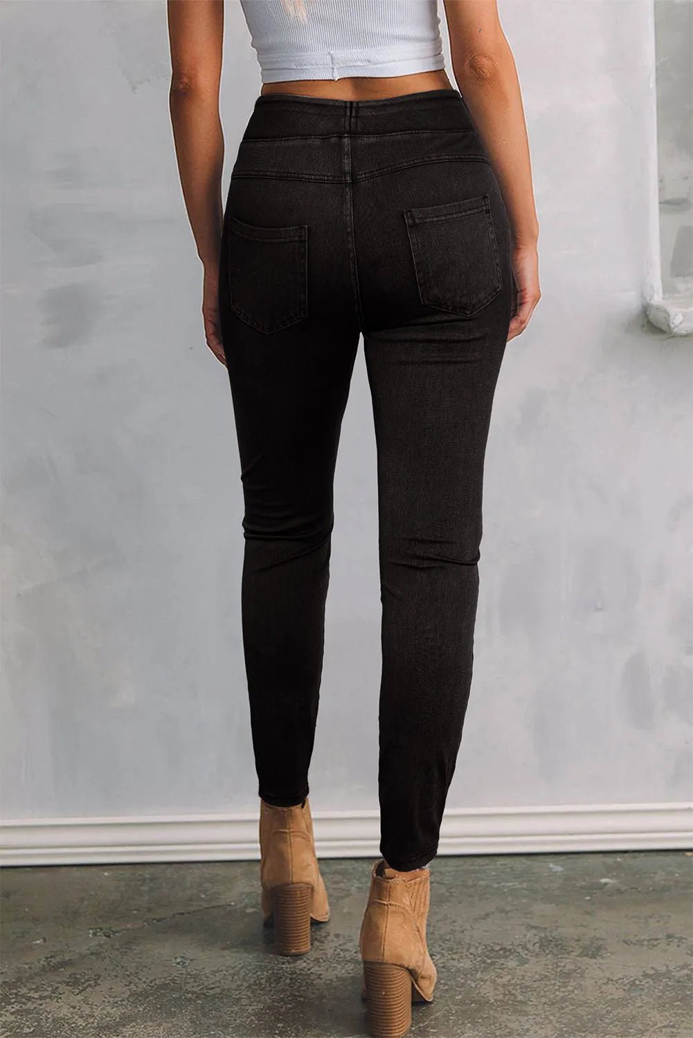 Jean skinny avec poches - Les secrets de Cath