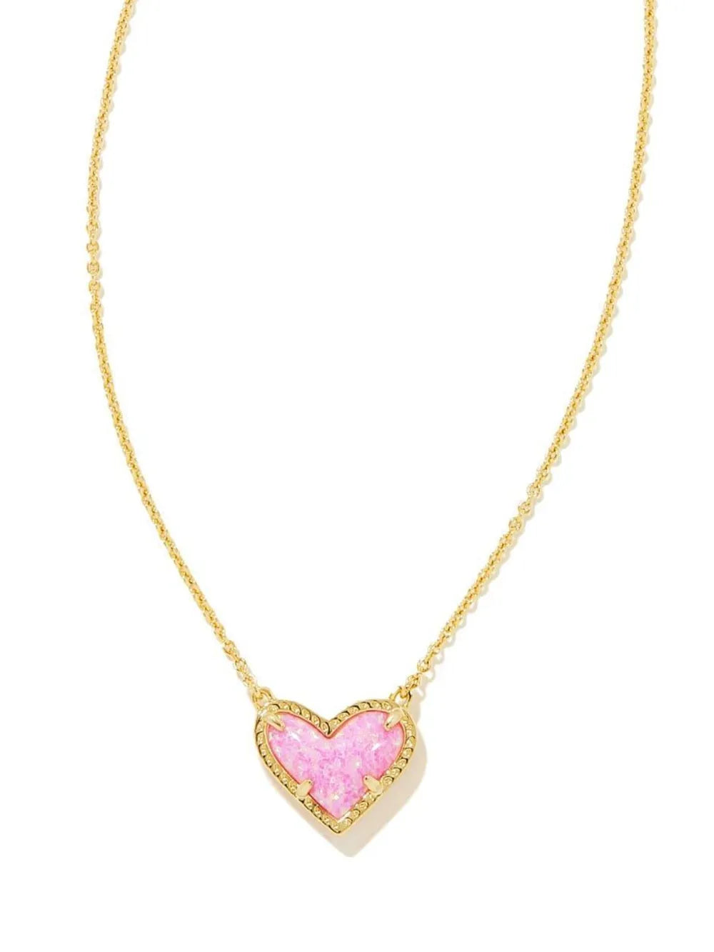 Collier avec pendentif en forme de cœur - Les secrets de Cath