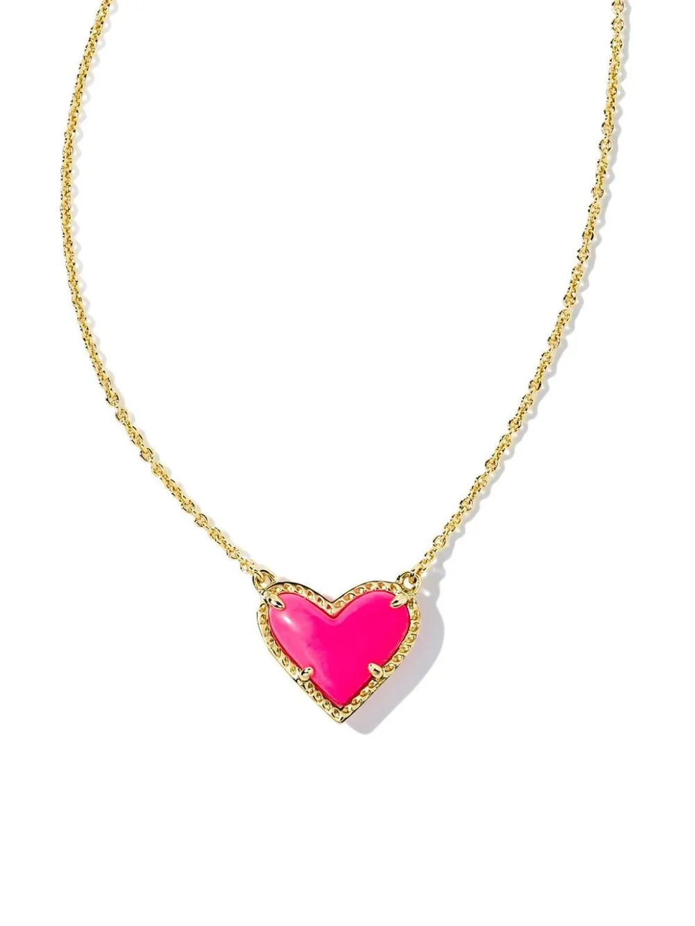 Collier avec pendentif en forme de cœur - Les secrets de Cath