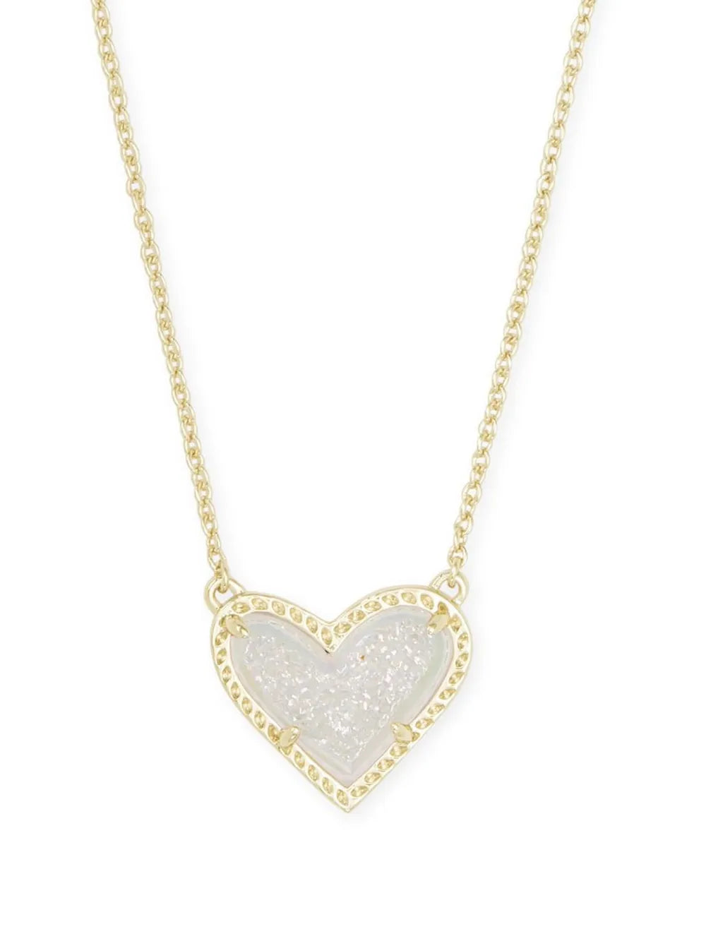 Collier avec pendentif en forme de cœur - Les secrets de Cath