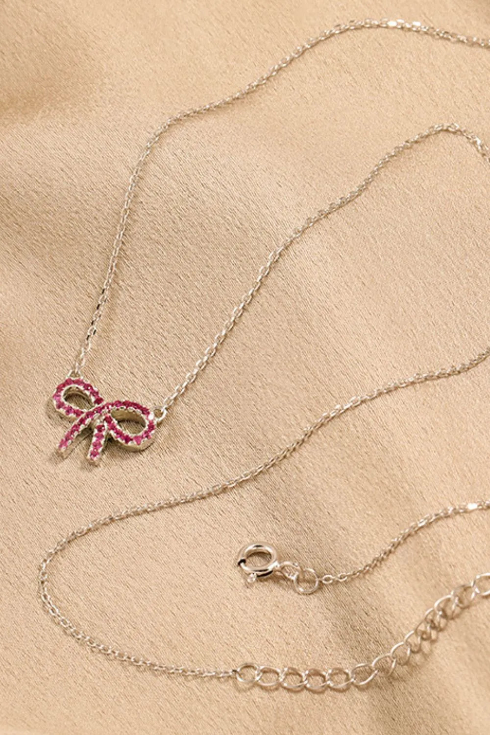 Collier nœud en argent sterling 925 - Les secrets de Cath