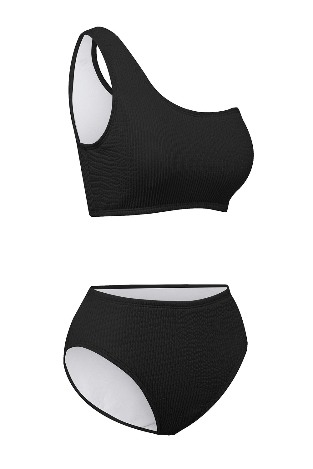 Ensemble bikini à épaule unique - Les secrets de Cath