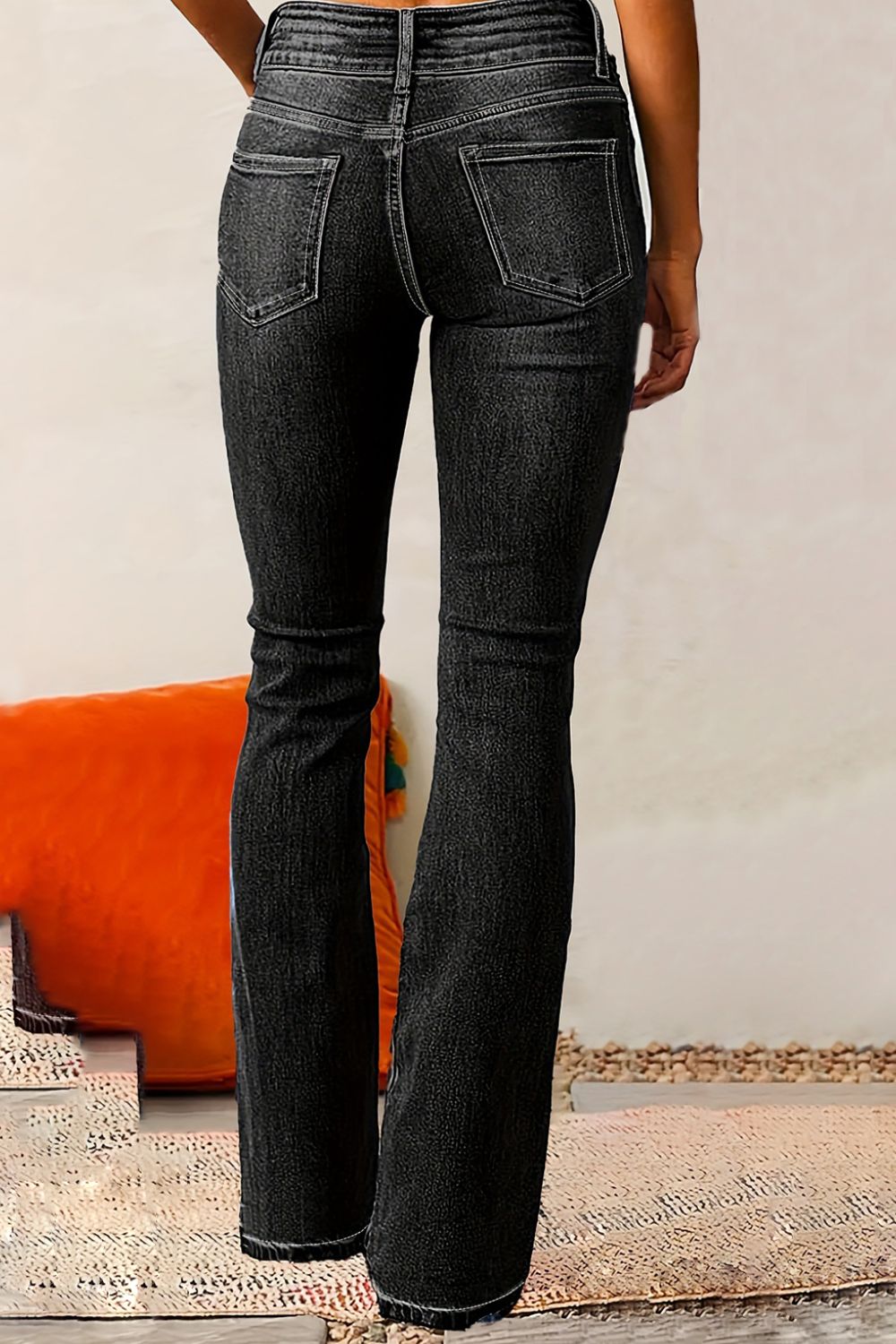 Jean bootcut délavé Cat Whisker - Les secrets de Cath