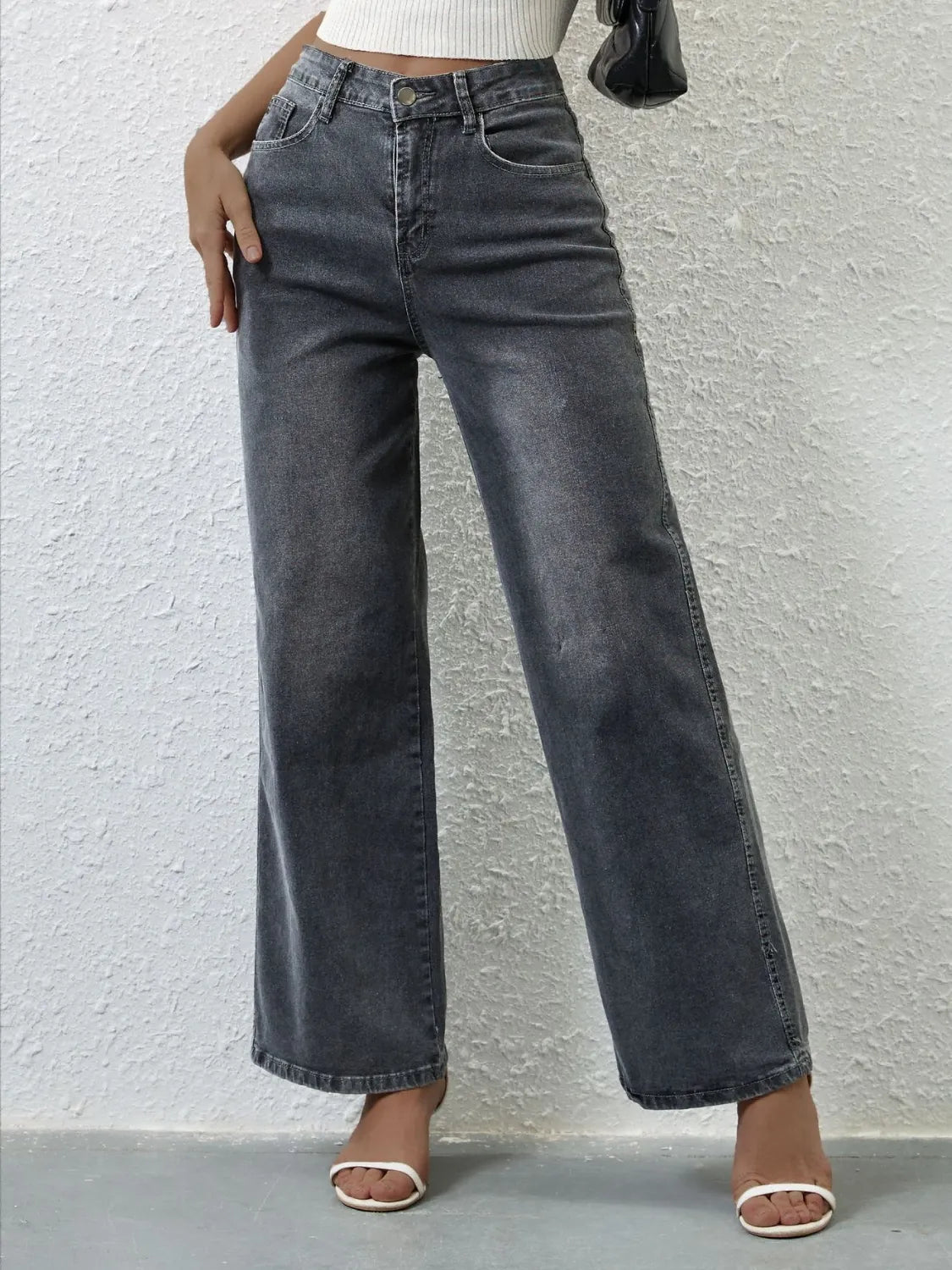 Jean large taille haute - Les secrets de Cath